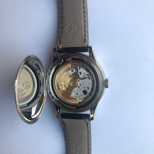 Patek Philippe  Calatrava Automatic Date Black Dial Watch 5227G-010