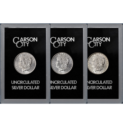 Morgan Silver Dollar 3-Coin Set For Sale (4)