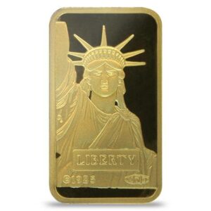 20 Gram Credit Suisse Liberty Gold Bar (New w/ Assay)