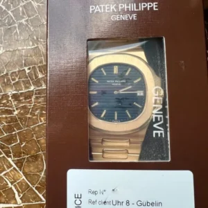 Patek Philippe Nautilus Tiffany amp Co 5980/1r Rose Gold - OMEGA BULLION LLC