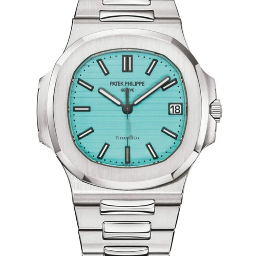 Patek Philippe Nautilus 5711/1A Tiffany and Co Blue Dial Limited Edition of  170 Pieces - OMEGA BULLION LLC