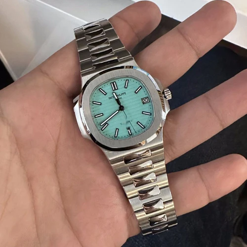 New Patek Philippe Nautilus Tiffany Blue Dial Has the Internet in a Frenzy