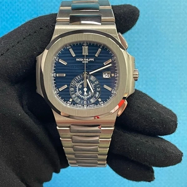 Patek Philippe 40th Anniversary Edition Nautilus Grand Complications 44mm  5976/1G Blue Dial-First Class Timepieces
