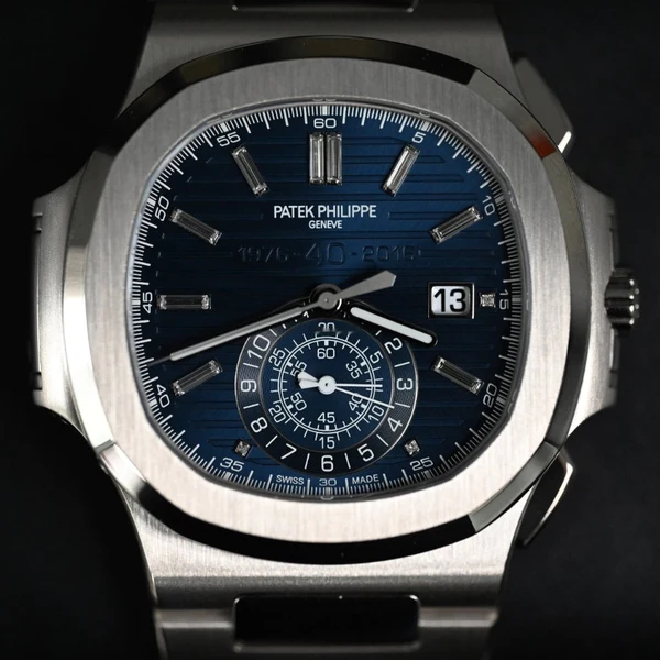 Patek Philippe 40th Anniversary Edition Nautilus Grand Complications 44mm  5976/1G Blue Dial-First Class Timepieces