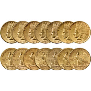 Pre-33 $10 Indian Gold Eagle 7-C