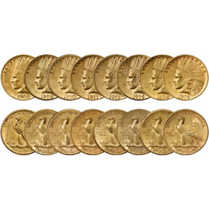 Pre-33 $10 Indian Gold Eagle 8-C