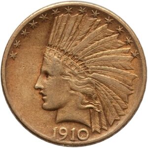 Pre-33 $10 Indian Gold Eagle Coi