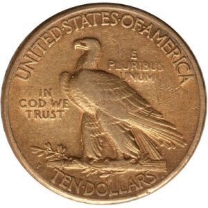 Pre-33 $10 Indian Gold Eagle Coin (AU)