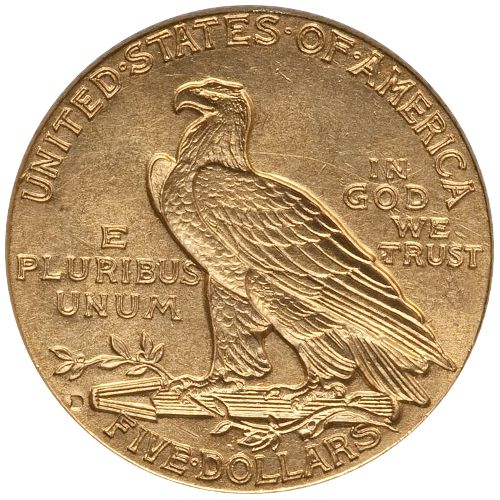 Pre-33 $5 Indian Gold Half Eagle Coin (BU) (2)