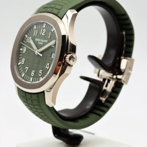 Patek Philippe Aquanaut 5168G Khaki Green New 2021 (3)