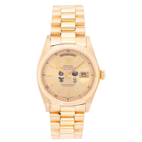 ‘s 18k Gold Watch 18038 (1)