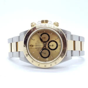 Rolex Daytona 16523 Zenith Two Tone Champagne Dial 40mm