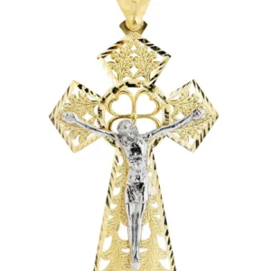 10K Gold Cross / Crucifix Pendant | 16.7 Grams