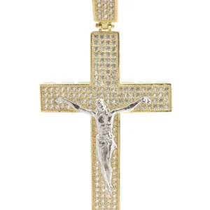 10K Gold Cross / Crucifix Pendant | 7 Grams