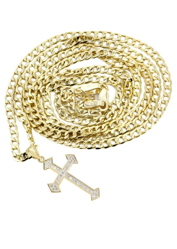 10K-Gold-Cross-Necklace-For-Men-4.23-Grams-2.webp