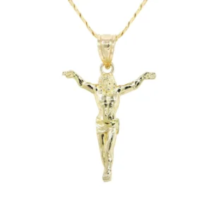 10K Gold Crucifix Necklace | Appx. 3.7 Grams