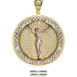 10K Gold Jesus Pendant | 5.3 Grams