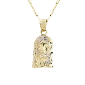 10K Gold Jesus Piece Necklace | Appx. 2.8 Grams