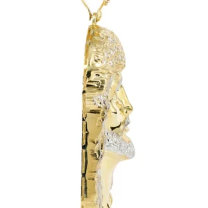 10K Gold Jesus Piece Pendant | 68.2 Grams