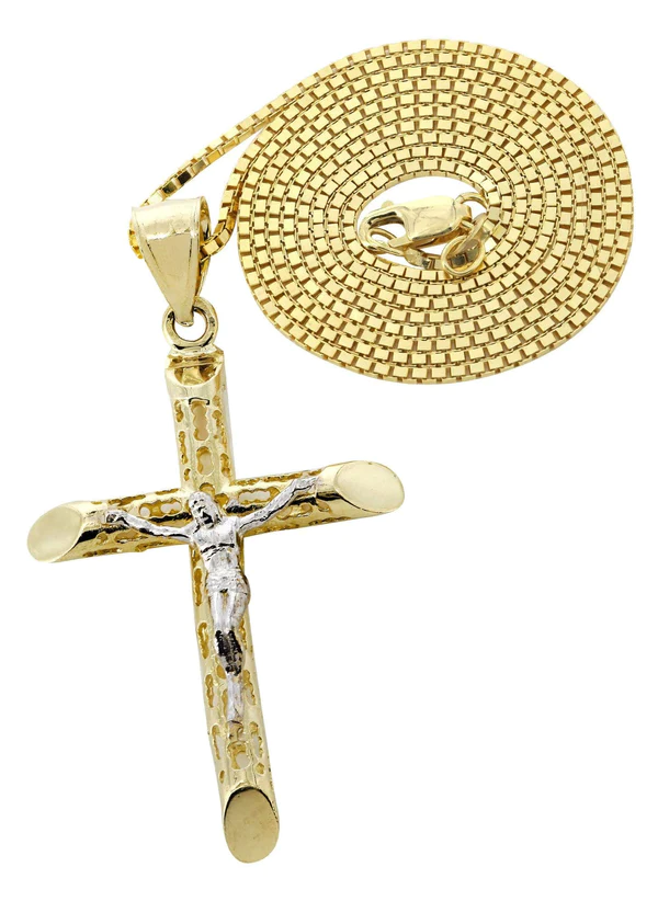 10K-Yellow-Gold-Box-Cross-Crucifix-Necklace-1.webp