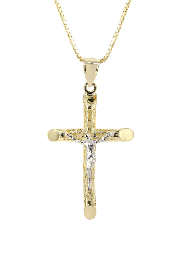 10K-Yellow-Gold-Box-Cross-Crucifix-Necklace-2.webp