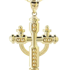 Buy 10K Gold Cross Necklace Online | Appx. 14.2 Grams