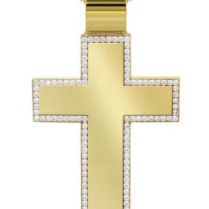 10K Yellow Gold Crucifix Necklace | Appx. 55 Grams