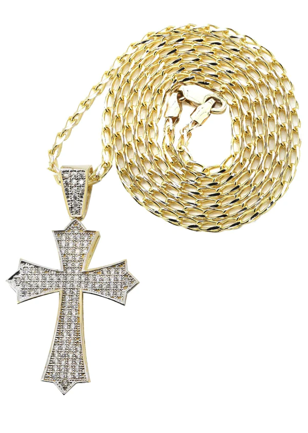 10K-Yellow-Gold-Fancy-Link-Gold-Cross-Necklace-1.webp