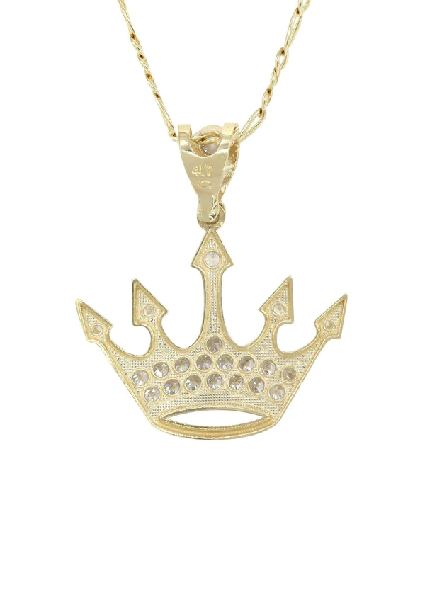 10K-Yellow-Gold-Figaro-Crown-Necklace-4.webp