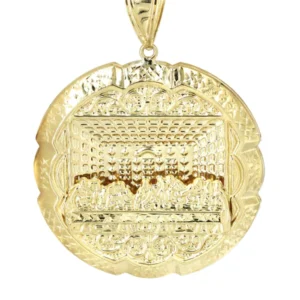 10K Yellow Gold Last Supper Necklace | Appx 18.9 Grams