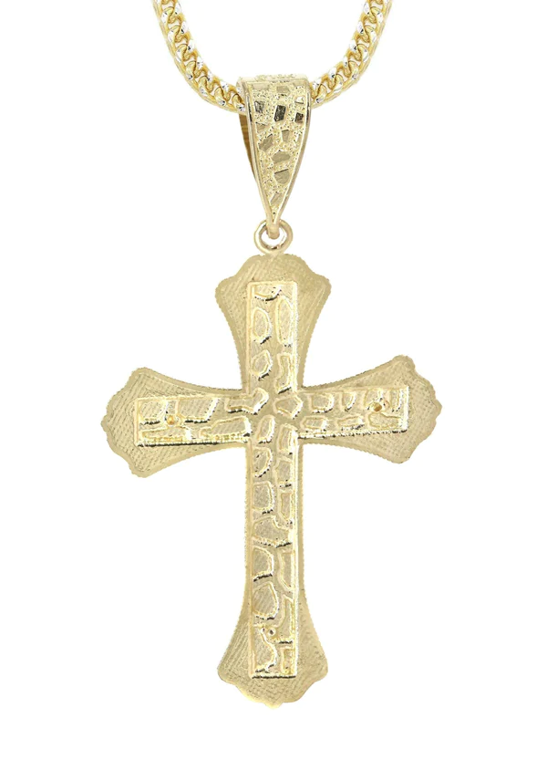 10K-Yellow-Gold-Nugget-Cross-Necklace-3-2.webp