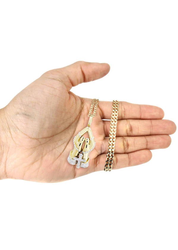 10K-Yellow-Gold-Praying-Hands-Diamond-Necklace-5.webp