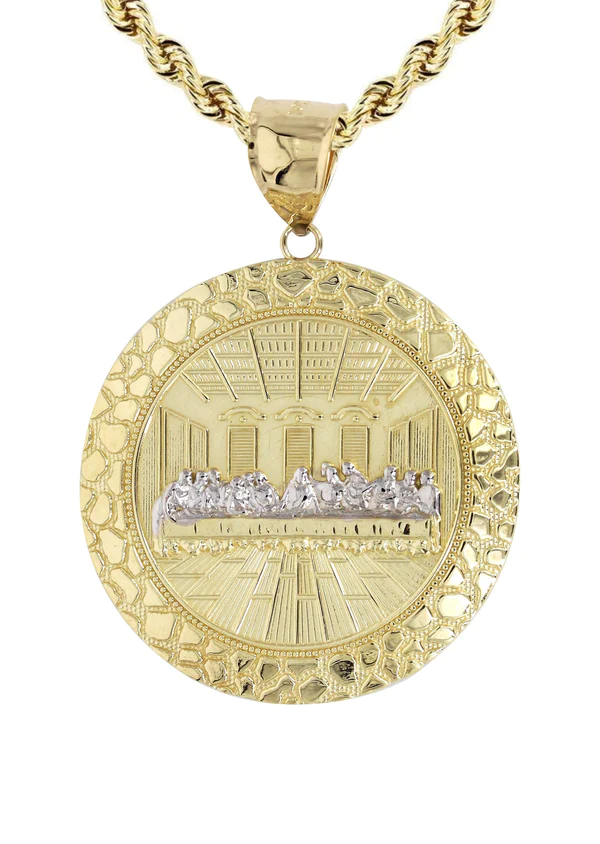 10K-Yellow-Gold-Round-Last-Supper-Necklace-2.webp