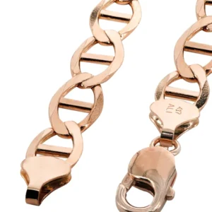 14K Rose Gold Bracelet Solid Mariner