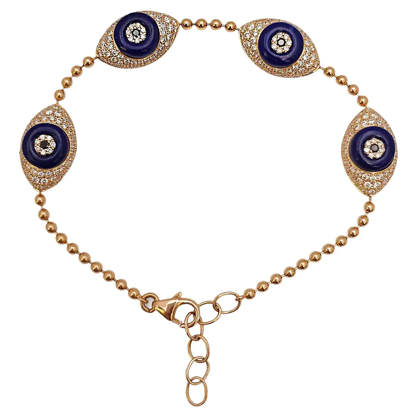 18-Karat-Rose-Gold-Diamond-and-Lapis-Lazuli-Evil-Eye-Bracelet-1.webp