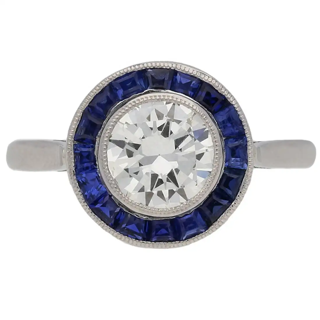 1915-english-sapphire-Diamond-platinum-target-ring-1.webp