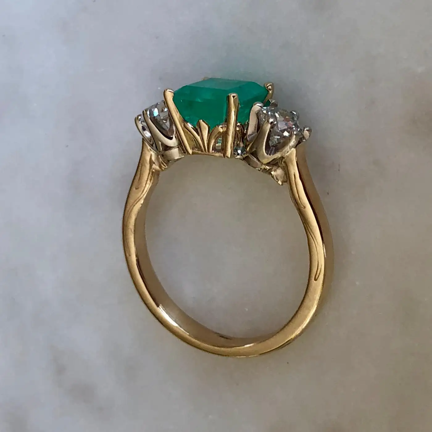 2.33-Carat-Natural-Colombian-Emerald-Old-European-Diamond-Engagement-Ring-Gold-13.webp