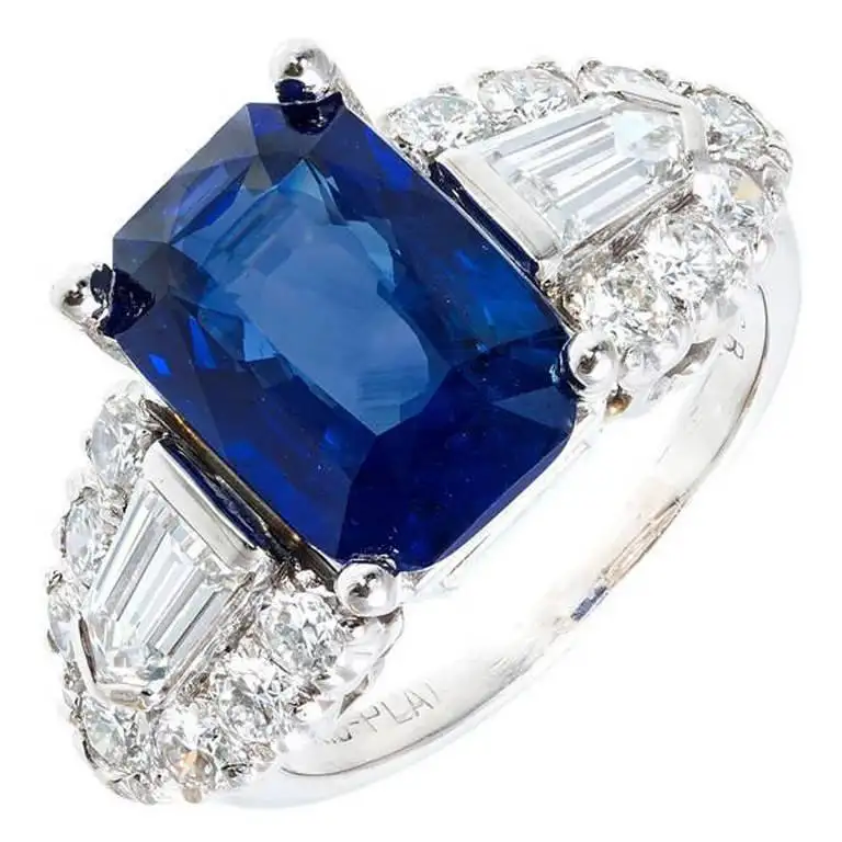 Art-Deco-5.28-Carat-Emerald-Cut-Sapphire-Diamond-Platinum-Engagement-Ring-7.webp