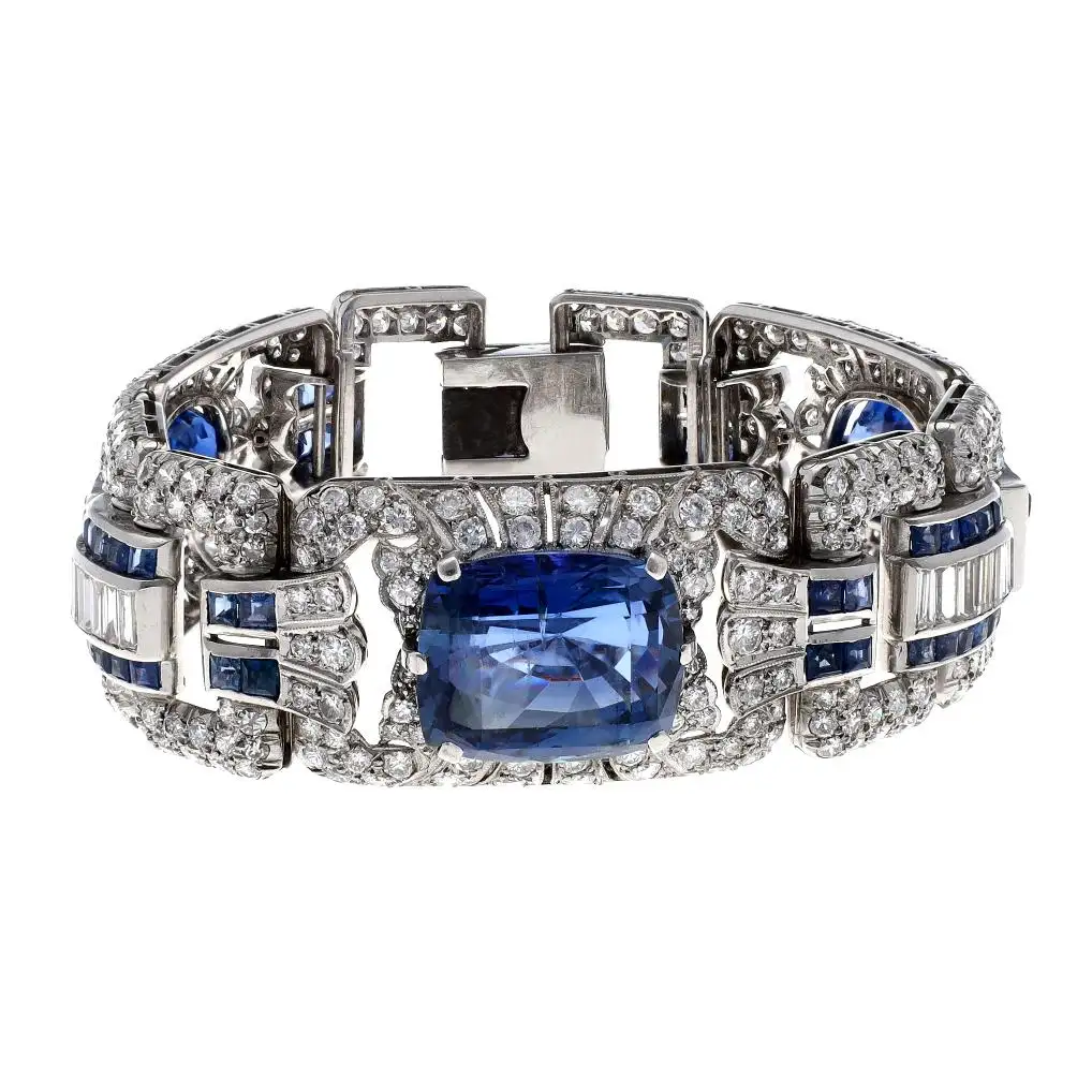 Art-Deco-Diamond-Sapphire-Platinum-Bracelet-10.webp
