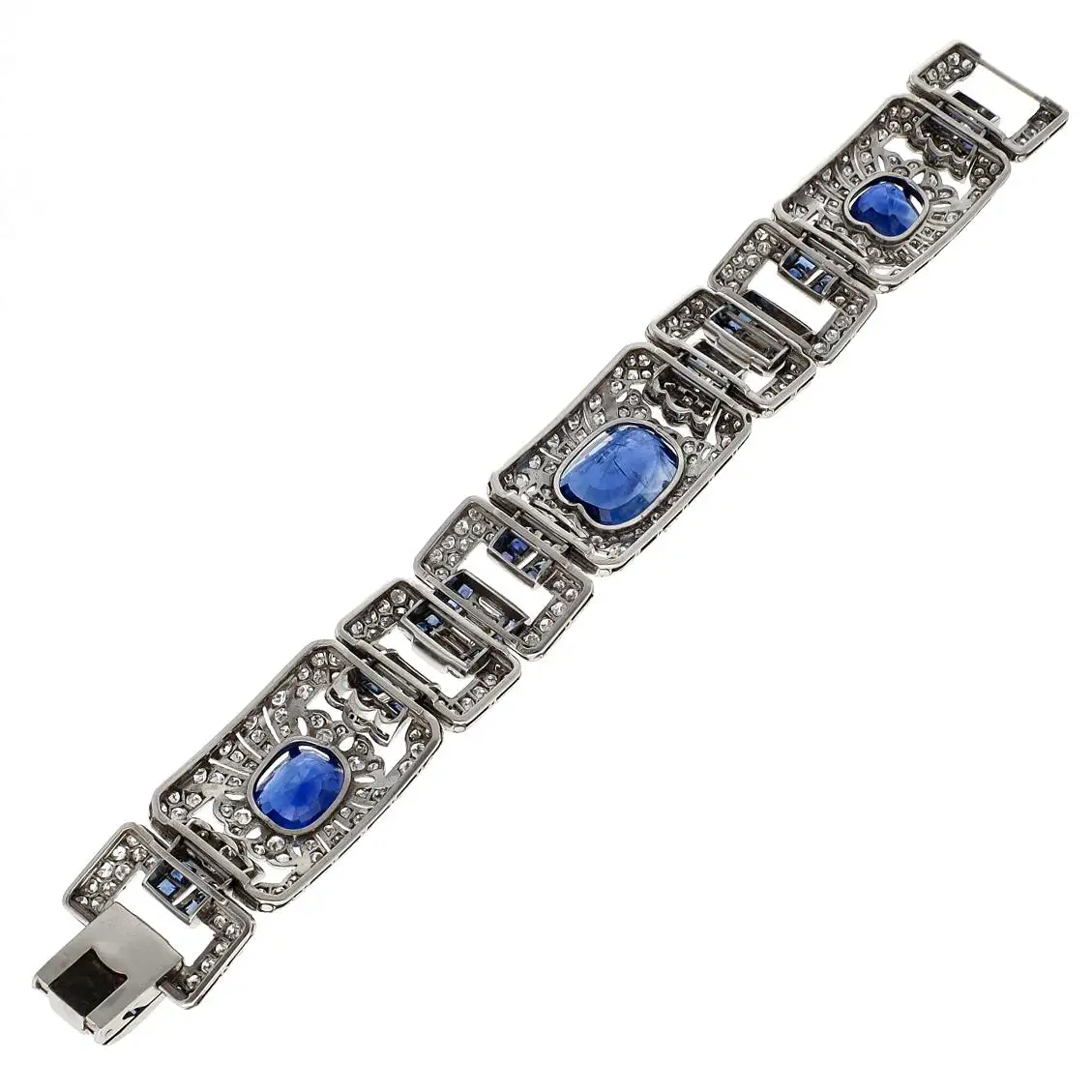 Art-Deco-Diamond-Sapphire-Platinum-Bracelet-11.webp