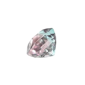 Bicolor Tourmaline Ring Gem 29.22 Carat Cushion Loose Gemstone