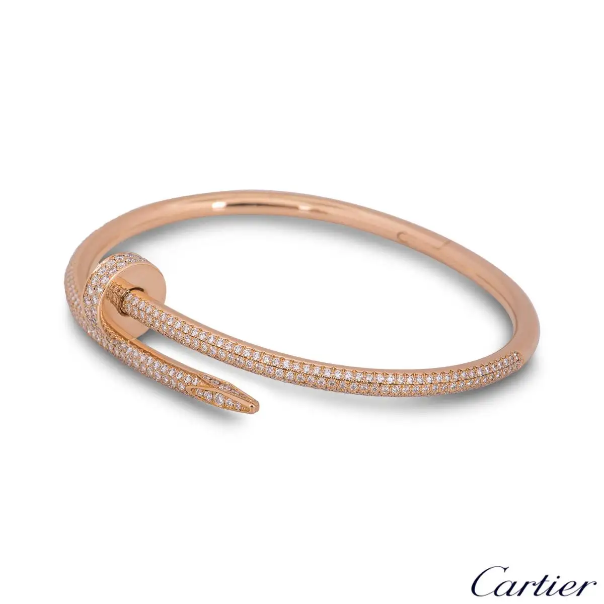 Cartier-Rose-Gold-Full-Pave-Diamond-Juste-Un-Clou-Bracelet-N6702117-3.webp