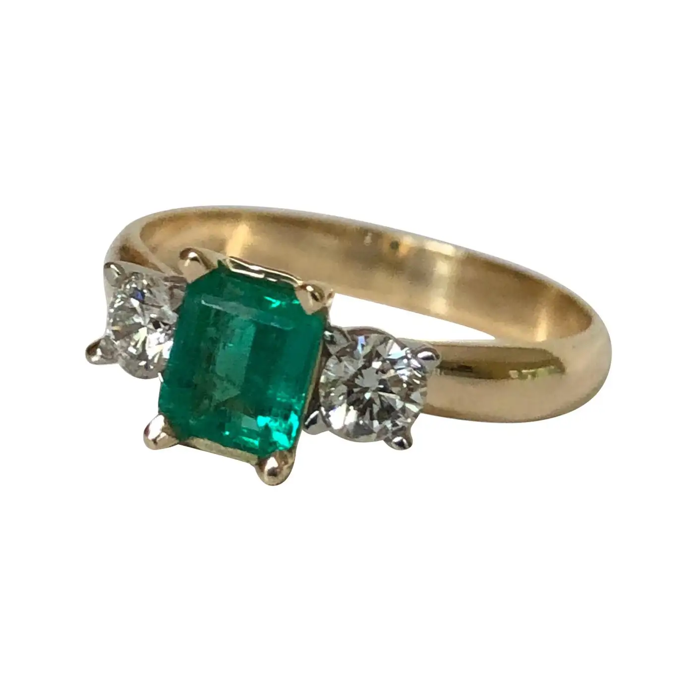 Colombian-Emerald-Diamond-Three-Stone-Engagement-Ring-18-Karat-1.webp