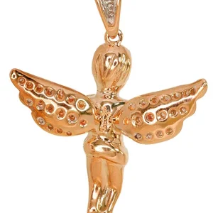 Diamond Angel Pendant | 4.73 Grams | 0.58 Carats