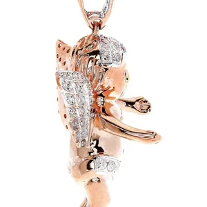 Diamond Angel Pendant | 9.49 Grams | 0.99 Carats