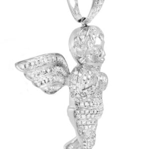 Diamond Angel Pendant | 26.69 Grams | 5.04 Carats