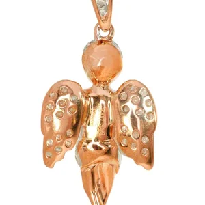 Diamond Angel Pendant | 3.97 Grams | 0.56 Carats