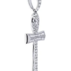 Diamond Ankh Pendant | 0.81 Carats | 3.33 Grams