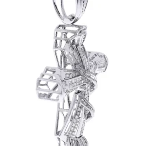 Diamond Cross Pendant| 3.23 Carats| 23.26 Grams