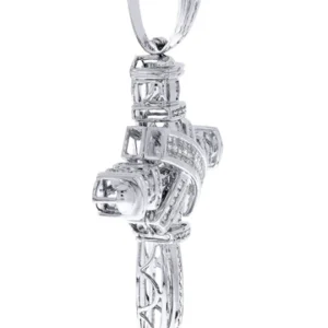 Diamond Cross Pendant| 1.93 Carats| 23.72 Grams